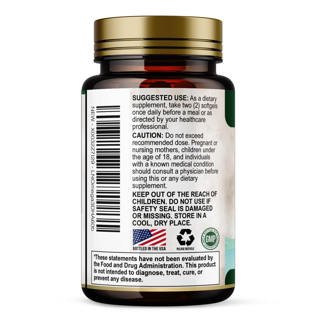 2400mg Omega 3 Fish Oil Softgels L200936