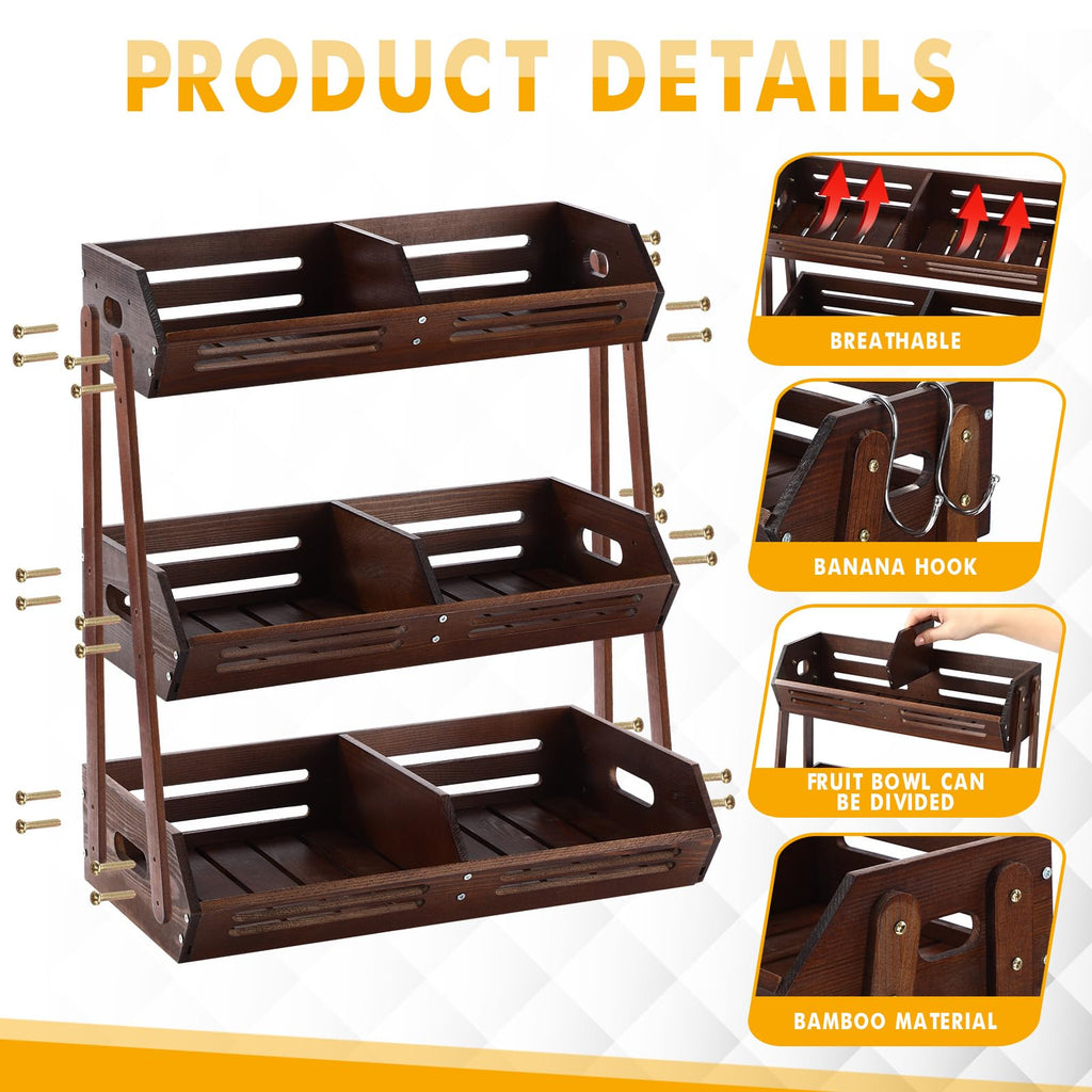 3 Tier Fruit Basket N427