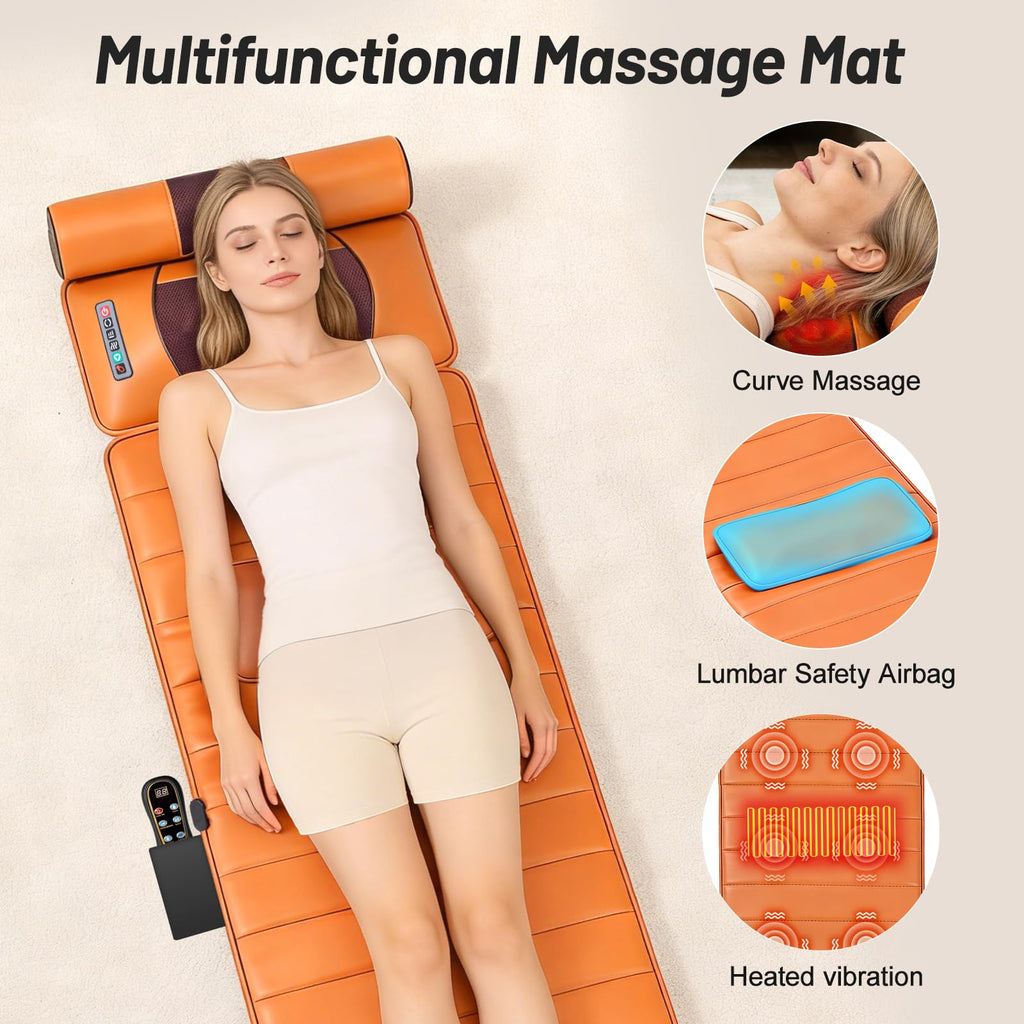Full Body Massage Mat with Foot Massager D505849