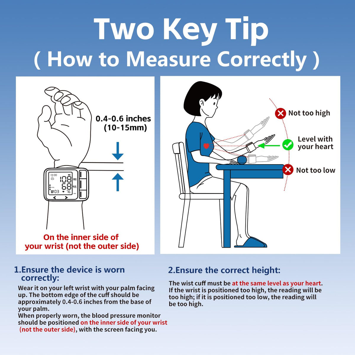 Wrist Blood Pressure Monitor I749258