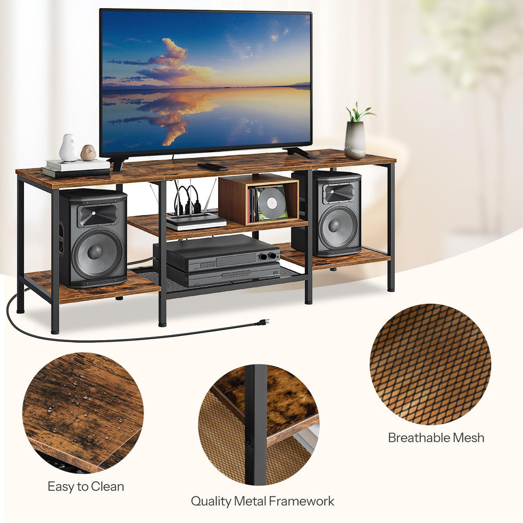 TV Stand with Power Outlets to 65 Inches R373320
