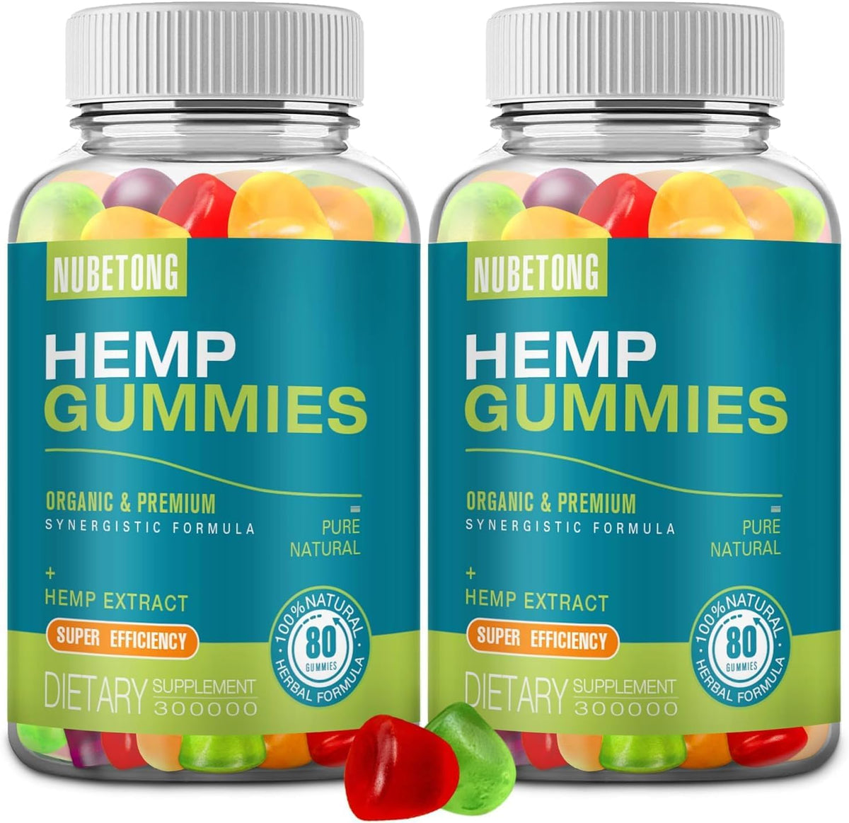 Organic High Potency Hemp Gummies V643