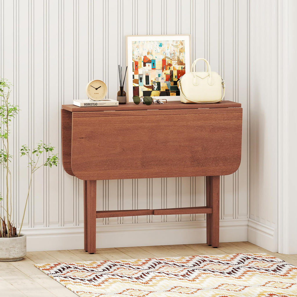 36" Foldable Square Wooden Dining Table S613300