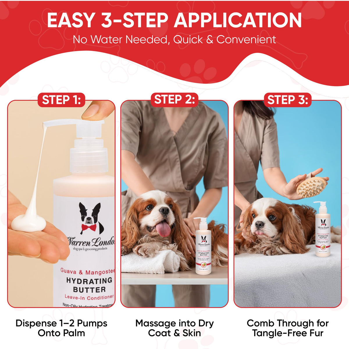 Hydrating Leave in Dog Conditioner 8oz N55368