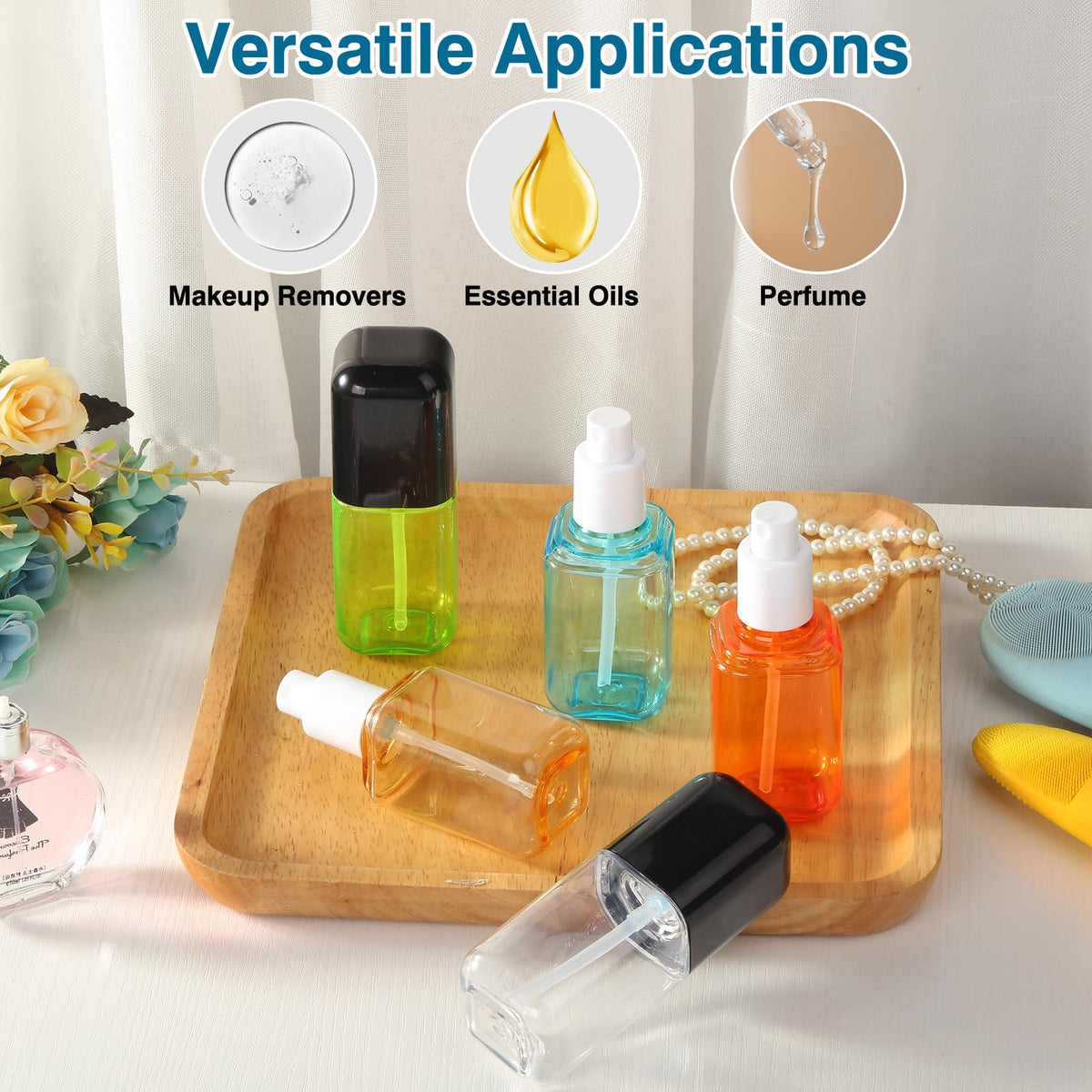 Fine Mist Spray Bottle 3 Pack 2.7oz R849