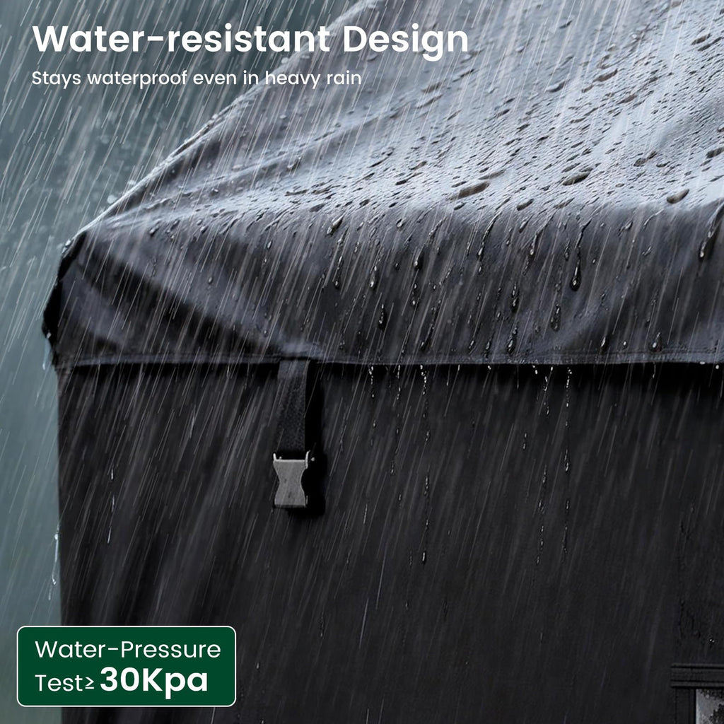 8x4x6ft Waterproof Dog Kennel Cover D898