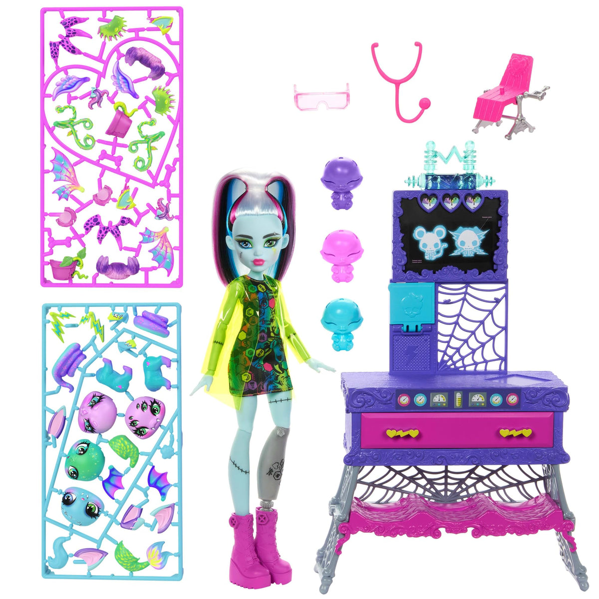 Make-A-Monster Pet Playset with Doll R322172