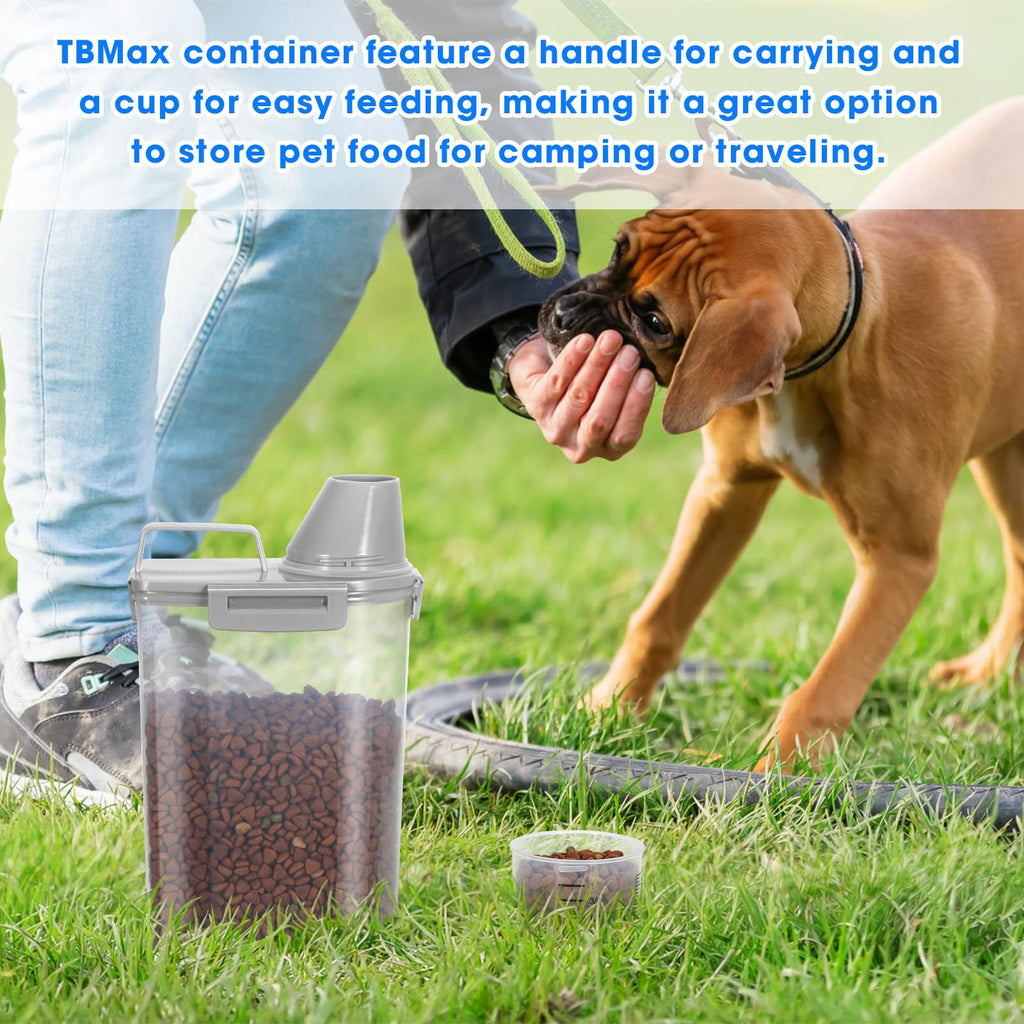 2 Pack Airtight Pet Food Storage Containers with Spout N271