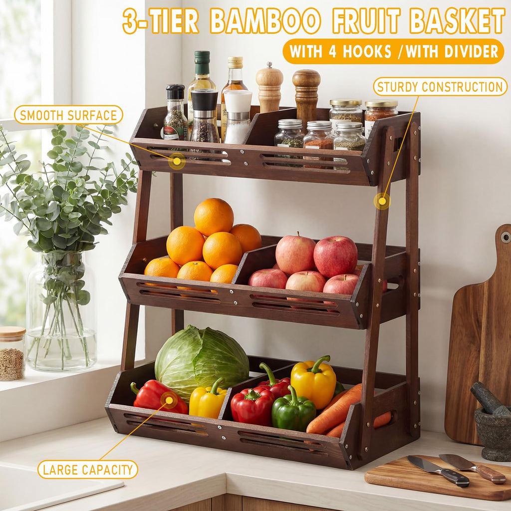 3 Tier Fruit Basket N427