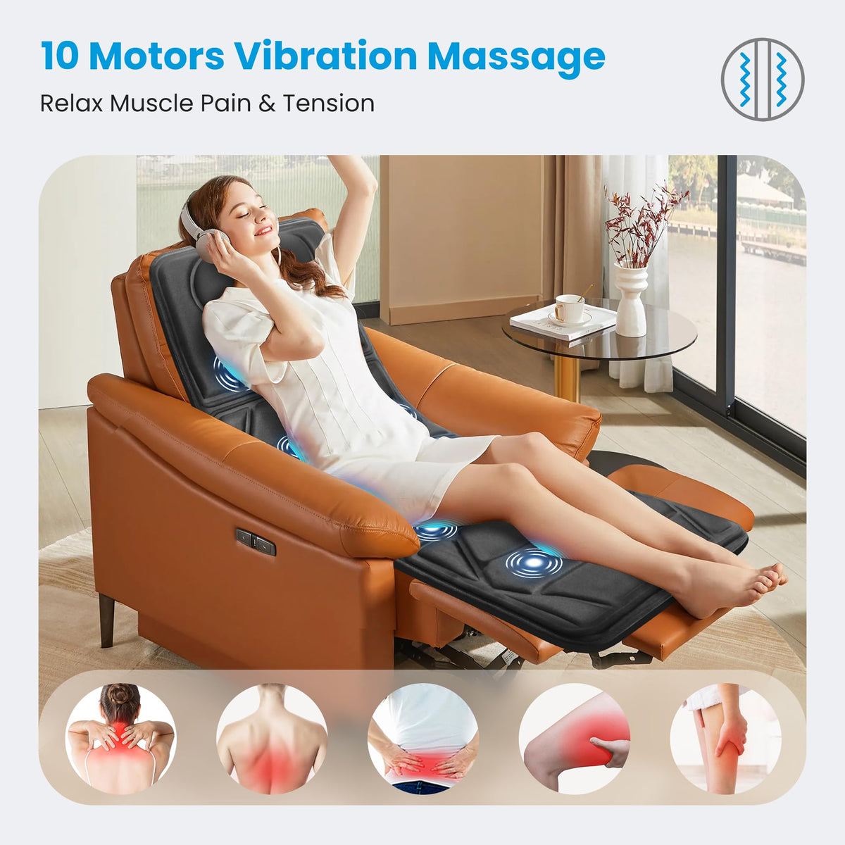 Full Body Massage Mat with Heat X93949