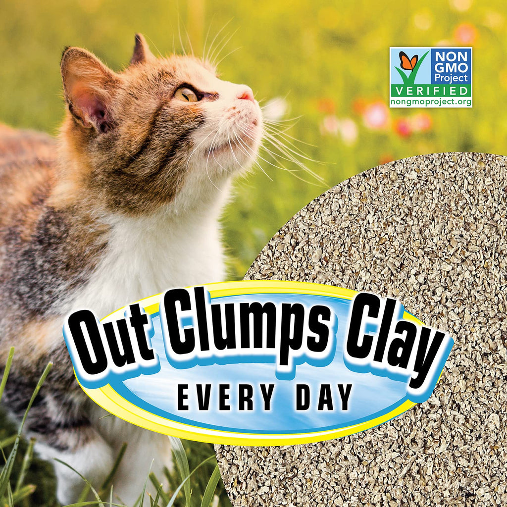 All Natural Clumping Cat Litter, 20 Pound, Unscented, Lightweight M7649