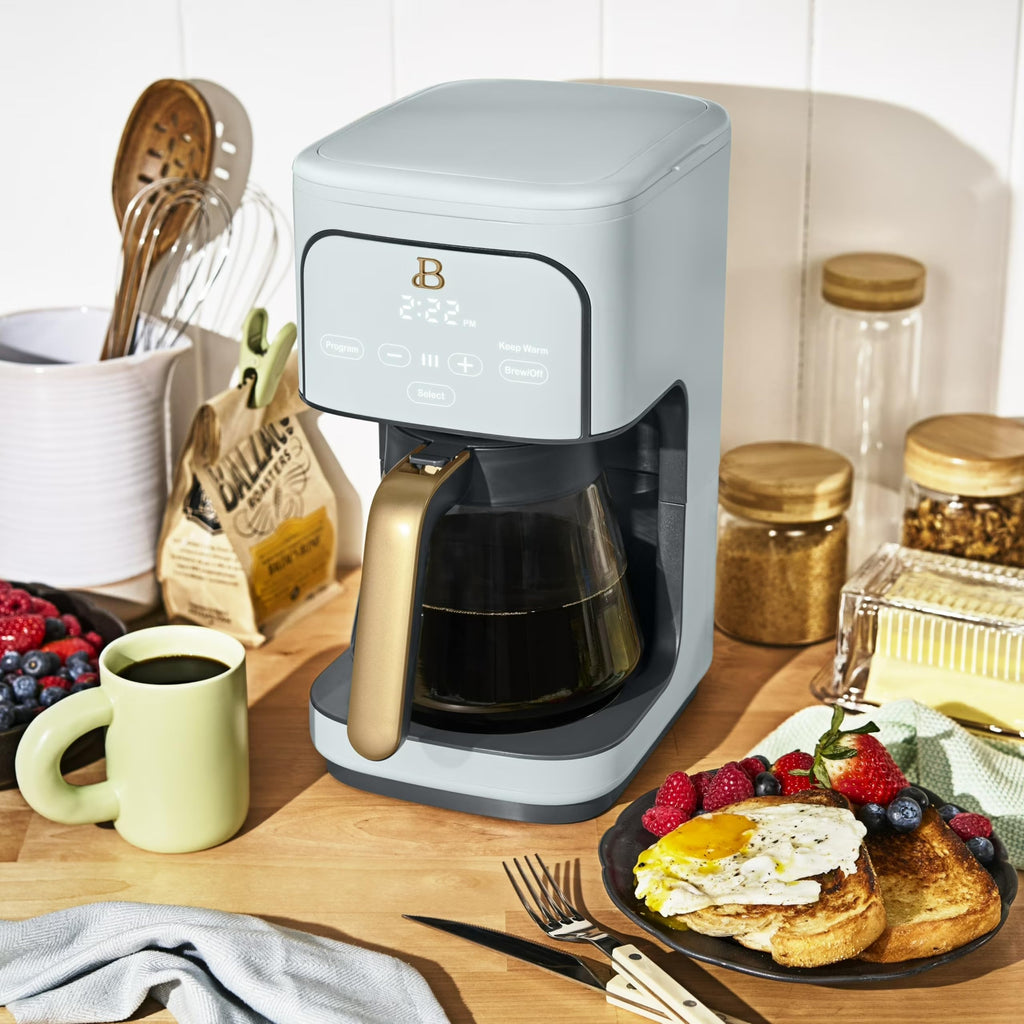 12-Cup Programmable Coffee Maker with Glass Carafe P380804