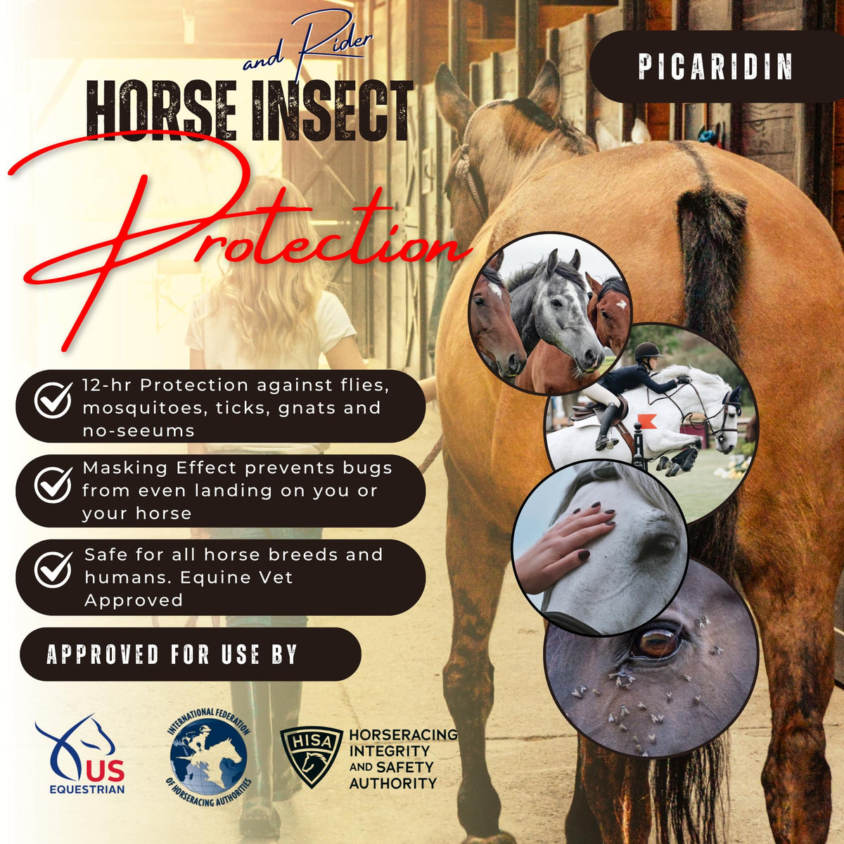 Horse & Rider Fly Insect Repellent Gallon Refill S746301