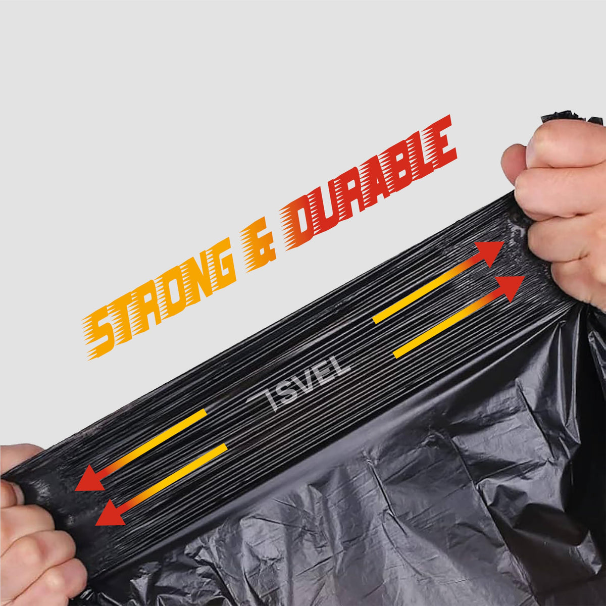 Heavy Duty 42 Gallons 2 Mil Trash Bag O863