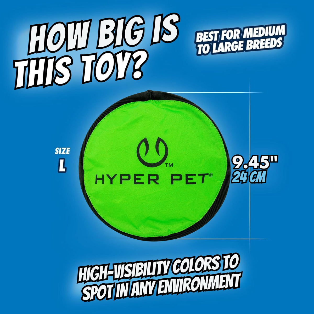 Soft Dog Toy Flying Disc 9 Inch 5 Pack V560