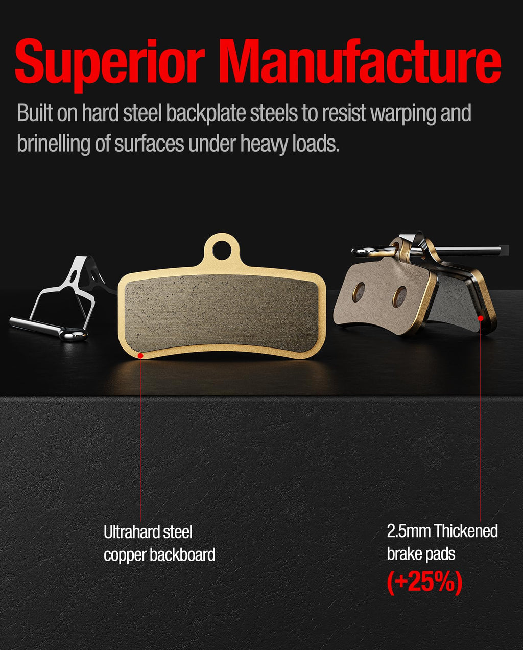Sintered Disc Brake Pads U966065