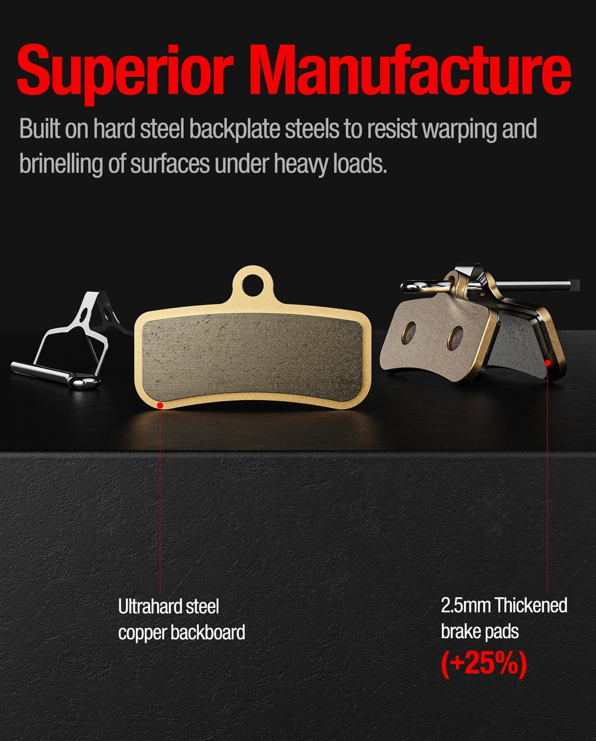 Sintered Disc Brake Pads U966065