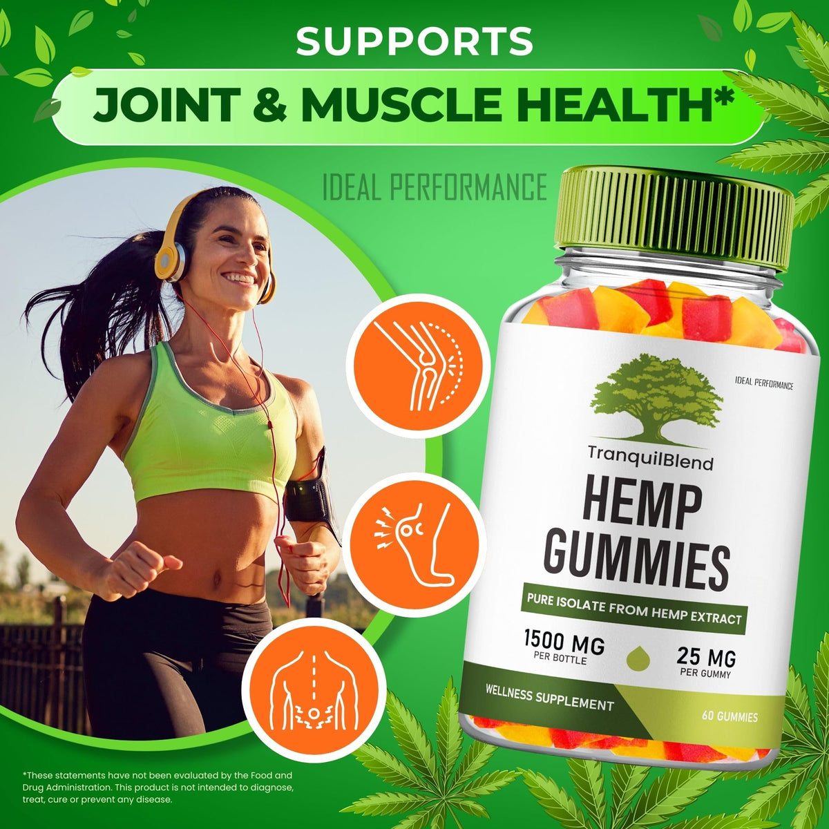Hemp Gummies with Hemp Seeds Organic Extract 3 Pack D91823