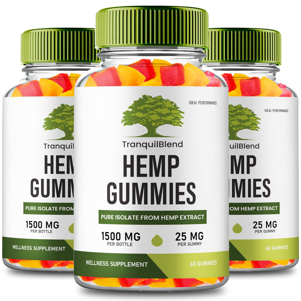 Hemp Gummies with Hemp Seeds Organic Extract 3 Pack D91823