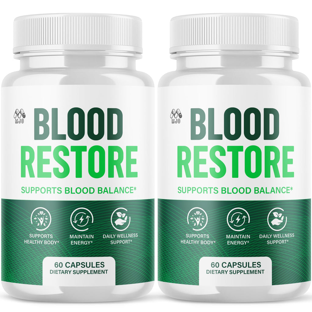 2 Pack Blood Restore Capsules 120 Capsules U31970