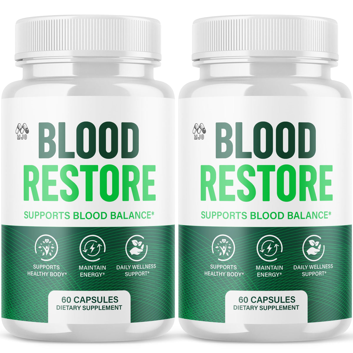 2 Pack Blood Restore Capsules 120 Capsules U31970