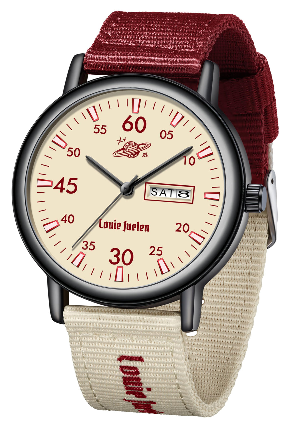 40mm Stainless Steel Analog Quartz Watch E82266