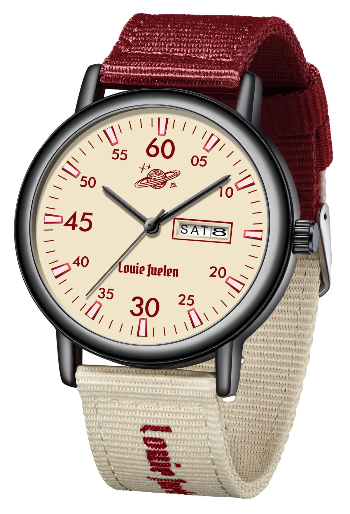 40mm Stainless Steel Analog Quartz Watch E82266
