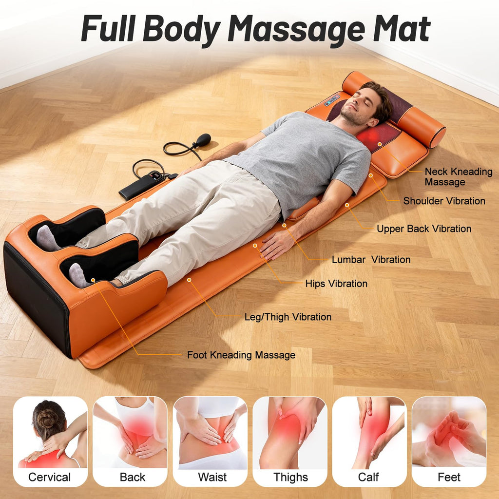 Full Body Massage Mat with Foot Massager D505849