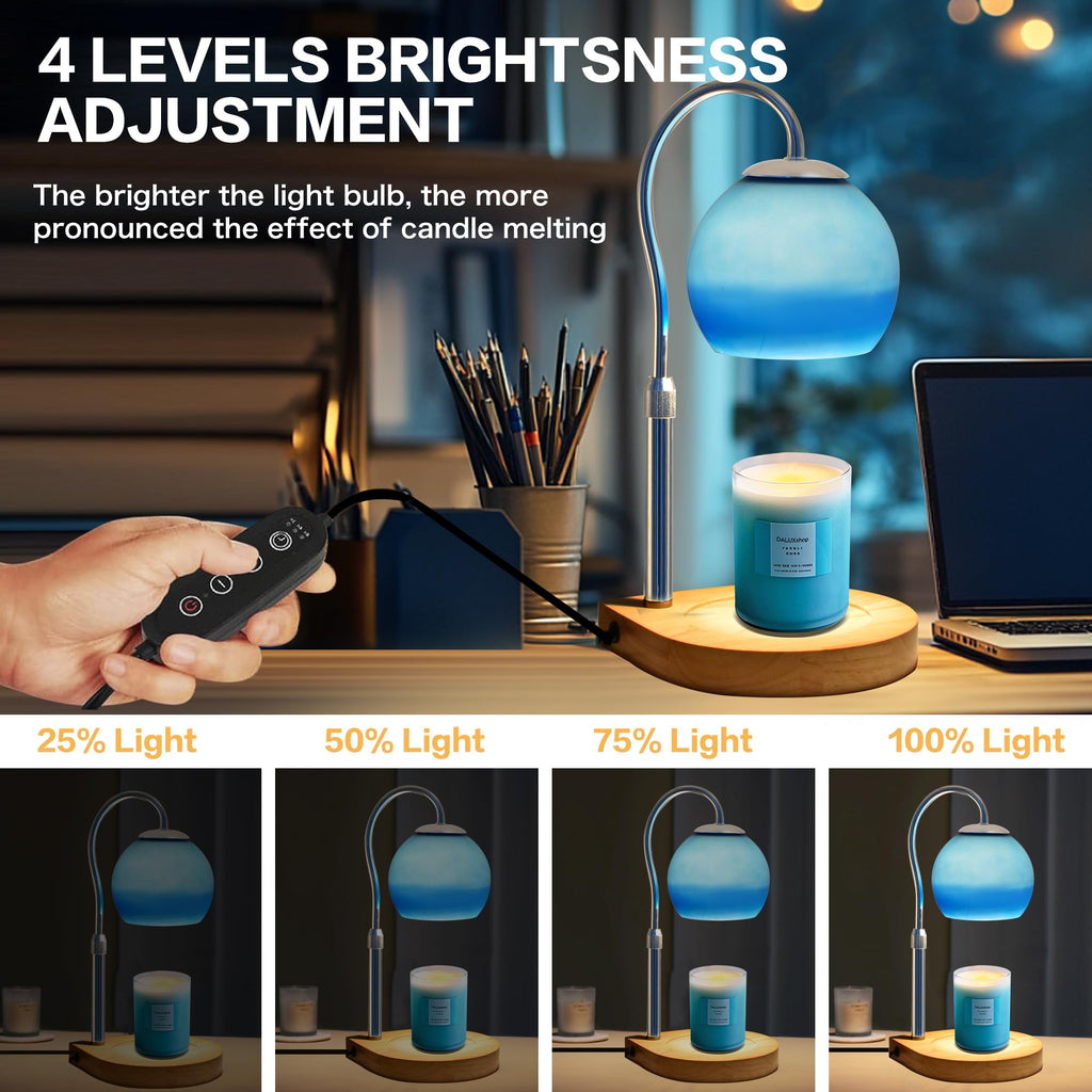 Candle Warmer Lamp with Timer and Adjustable Height C241