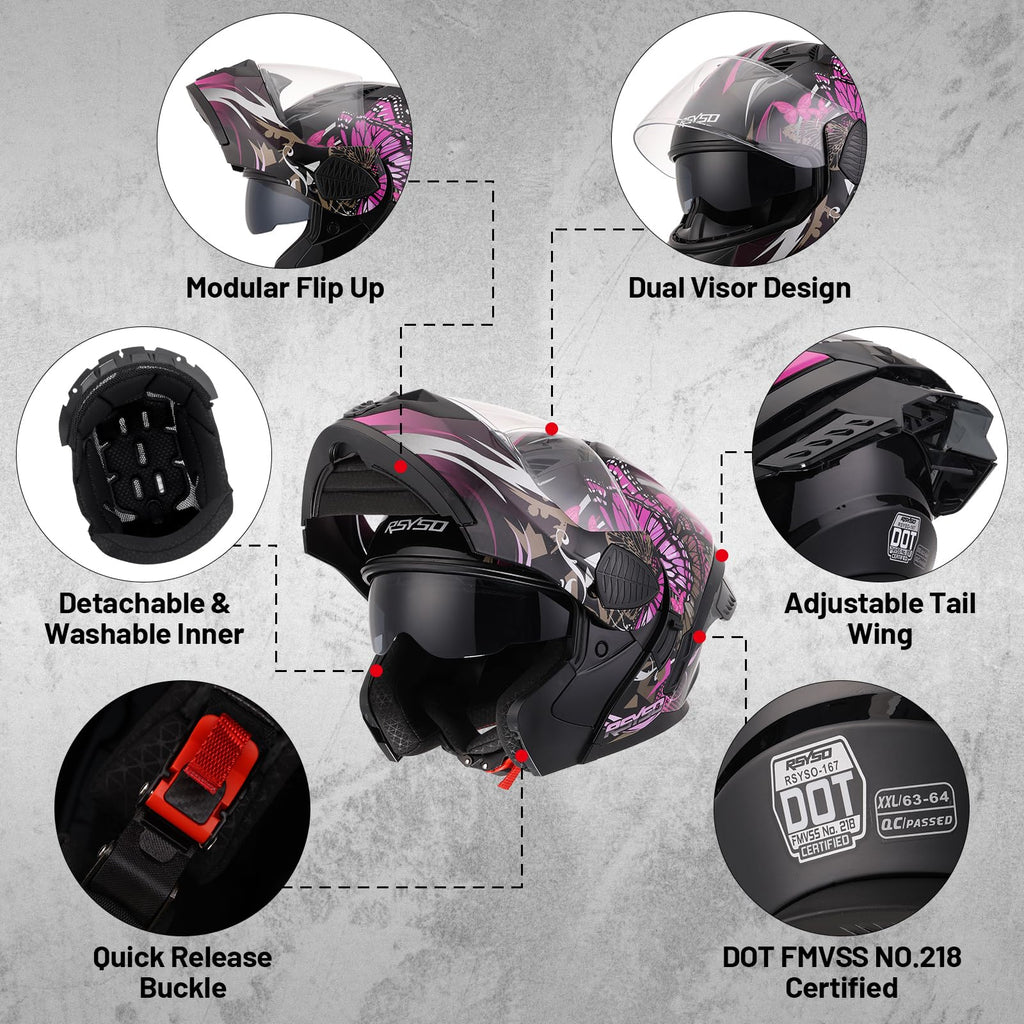 Full Face Motorcycle Helmet T193301