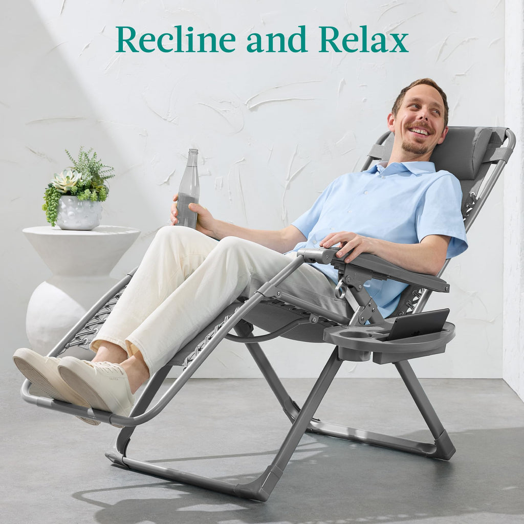 Zero Gravity Chair Recliner Dove Gray I566077