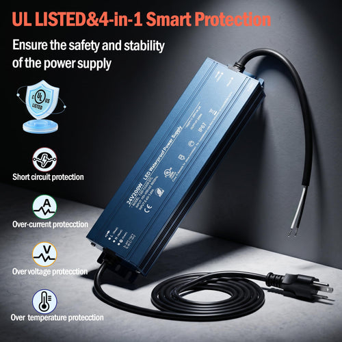 24V 200W UL Listed LED Power Supply R7100