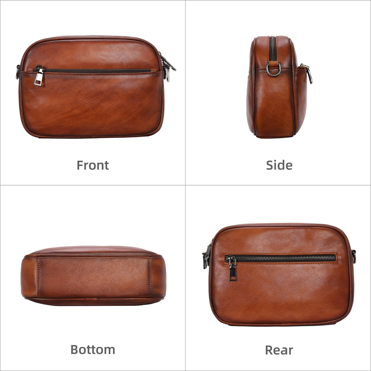 Genuine Leather Shoulder Handbags V960704