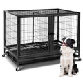 48inch Metal Wire Dog Crate with Divider C265039