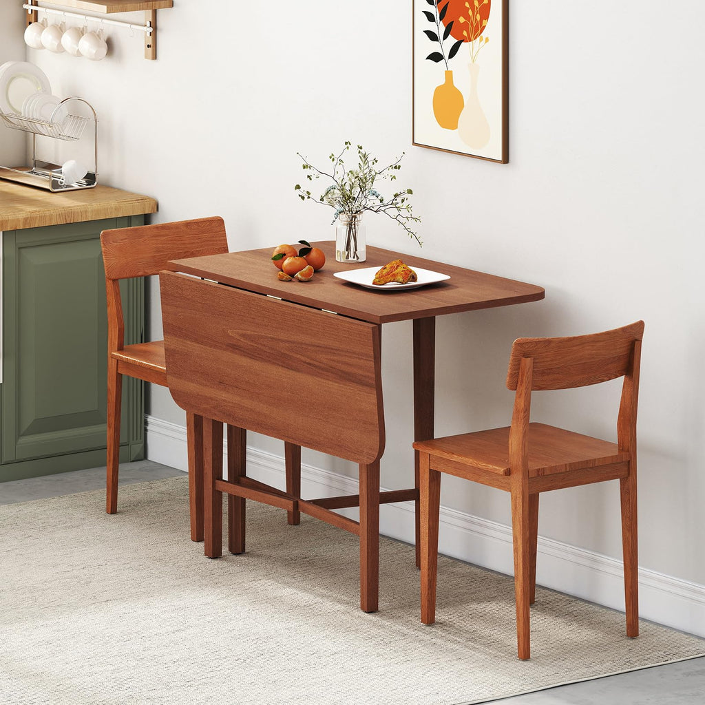 36" Foldable Square Wooden Dining Table S613300