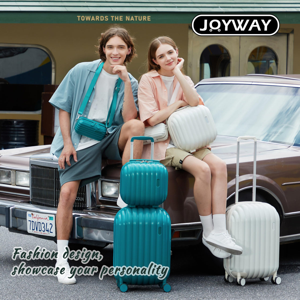 20 Inch Hardside Carry on Luggage with Spinner Wheels R168